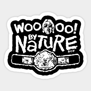 Wooo! by Nature Sticker